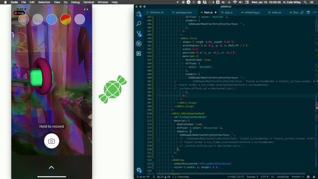 React Native ARkit with 6Dai смотреть онлайн