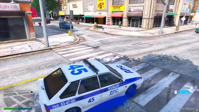 ГАИШНИК ОСТАНОВИЛ УЛИЧНЫХ ГОНЩИКОВ ДПС ПАТРУЛЬ В ГТА 5 МОДЫ! ОБЗОР МОДА GTA 5 ВИДЕО MODS смотреть онлайн