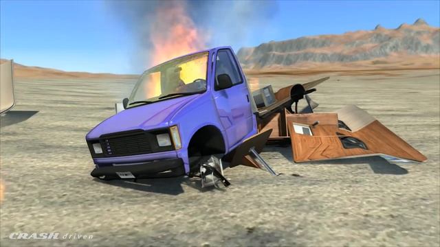 WILL IT STILL DRIVE? #10 - BeamNG Drive Crashes смотреть онлайн