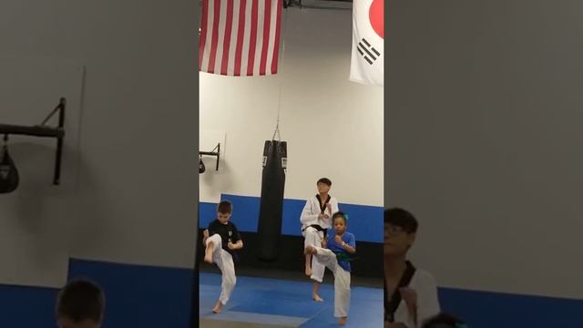 Super Nova Nana- /Nana Advances To Green Belt Form And Does Them With The Higher Ranked!