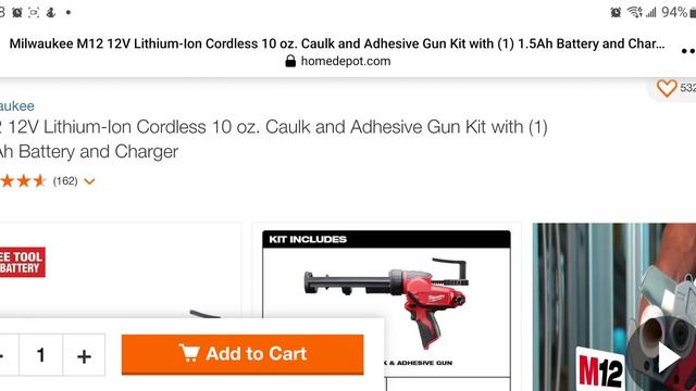 Back In Stock Run!??♂️ Milwaukee M12 Caulk Gun Hack!