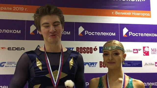 Соня Камышанова -- Дмитрий Бовин. ПП. ФКР. В.Новгород. 2019 смотреть онлайн