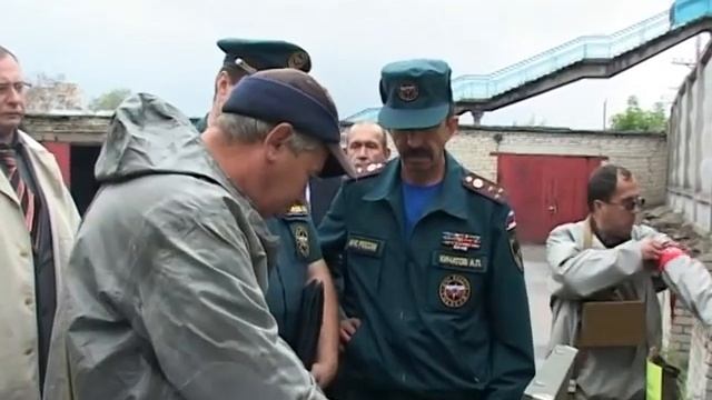 В городе прошли командно - штабные учения.Сентябрь 2011 год. смотреть онлайн