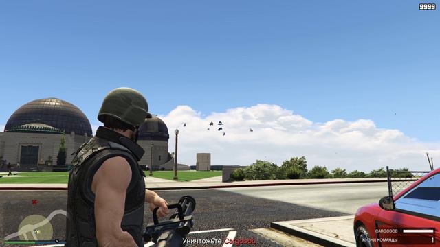 Траектория полёта / Barrage - GTA V Online (HD 1080p) #148 смотреть онлайн