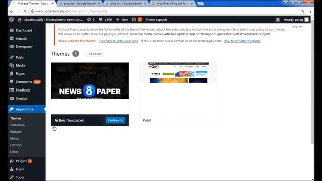 how to change wordpress website template or theme смотреть онлайн