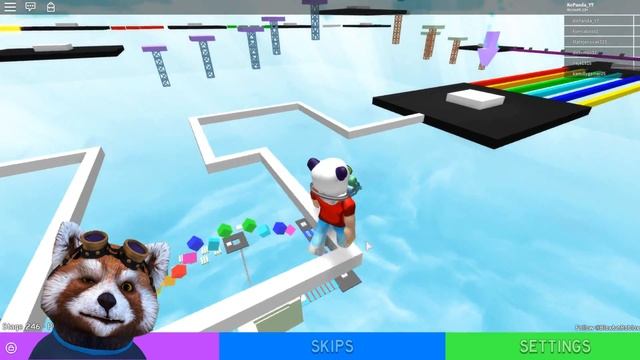 МЕГА ФАН ОББИ 200-300 уровень! РОБЛОКС полоса препятствий! ROBLOX Mega Fun Obby смотреть онлайн