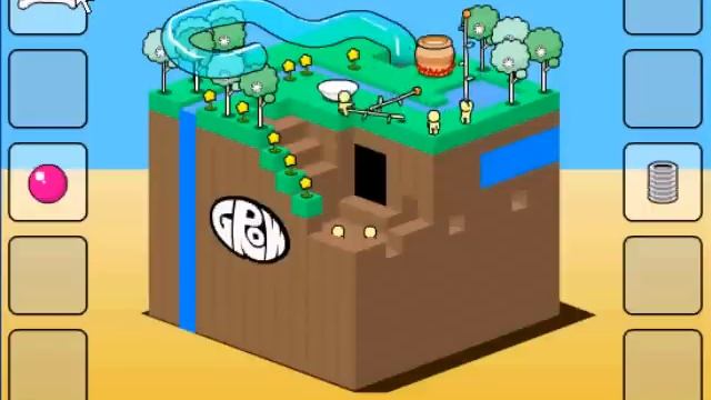 GROW CUBE VER.0.1K WALKTHROUGH смотреть онлайн