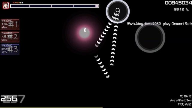 ★Osu.droid!★ Oomori Seiko"JUSTadICE" 6.17★HRHD «Black clover » смотреть онлайн