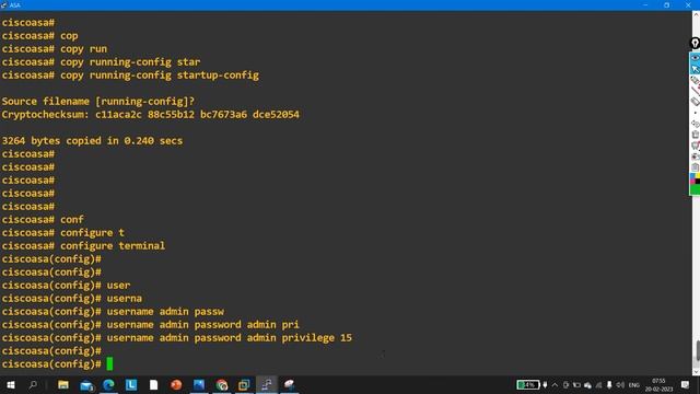 2. Basic Configurations of Cisco ASA Firewall | Enable SSH and Telnet on ASA Firewall #asafirewall смотреть онлайн