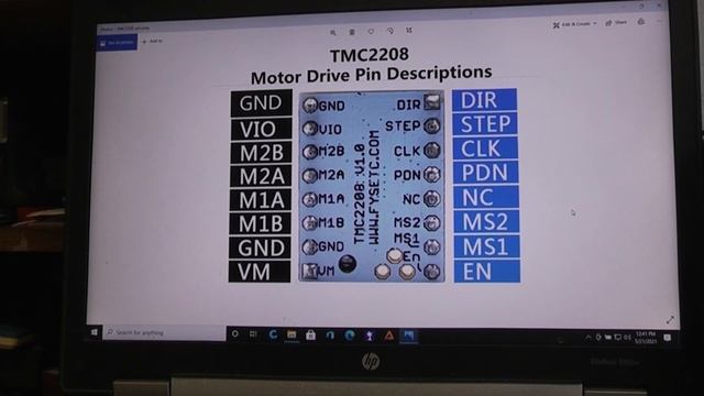 Part 4, Leslie Build.  Silently Control A Stepper Motor With  A TMC2208, 555 Timer And 12V Supply.