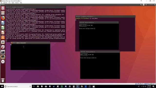 Local Kafka Demo on Ubuntu смотреть онлайн