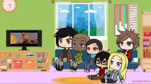 Nace and friends react to Mario reacts to Nintendo Memes 8 (Gacha Club)