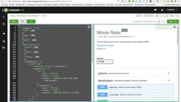 Specification First Using Open API and SwaggerHub Editor