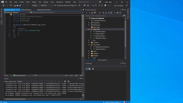 ASP . NET - add WEB API Currnet MVC Project [3min] смотреть онлайн