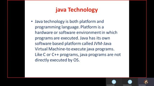 What Is Java|Why Java|What Is JDK|JVM|JRE|What Is Main Method Core Java Online Live Session