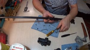 ?Коллиматорный прицел на одностволку /// Самодельный кронштейн и планка вивера!