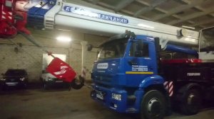 Обзор автокрана Галичанин КС-65713-1 50 т. Часть 1