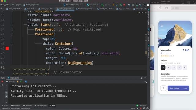 Flutter Master Class Travel App | Flutter 3.13.0 for Beginners to Advanced | iOS & Android Cubit смотреть онлайн