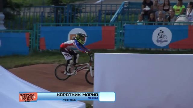 Time trial, элита. Коротких Мария, Чемпионат России 2016, 15 июля 2016 смотреть онлайн