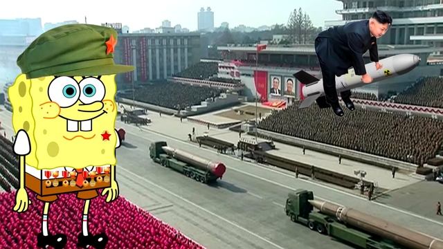 Губка Боб на разных языках мем смотреть онлайн