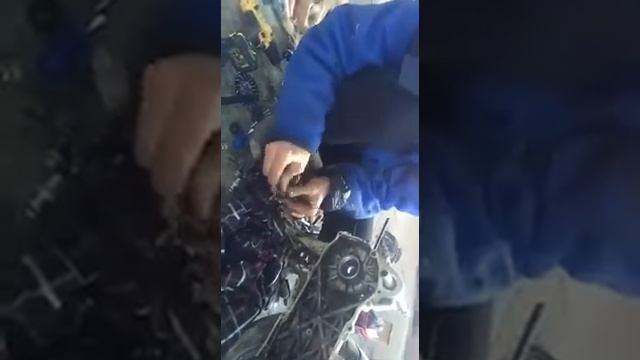 Замена сальника коленвала мопед ямаха смотреть онлайн