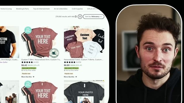Etsy Print on Demand 11 Week Results | $0 - $100k EP.10 смотреть онлайн