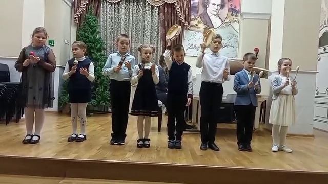 Концерт шумового оркестра 1 класс харьковская музыкальная школа #1 им. Бетховена, Козлова Мирослава смотреть онлайн