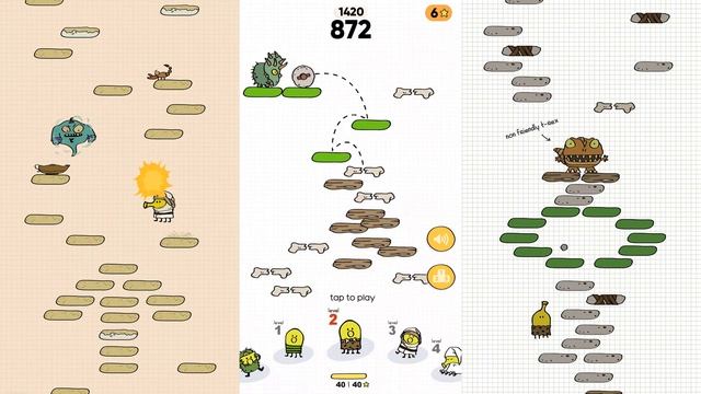 DOODLE JUMP 2 | ДУДЛ ДЖАМП 2. Пройди все миры и победи боссов смотреть онлайн