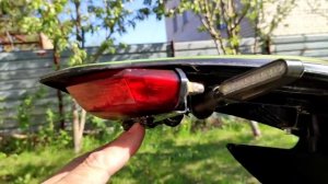 Авантис А 7 люкс доработанное  крепление стоп сигнала  вместо оригинального