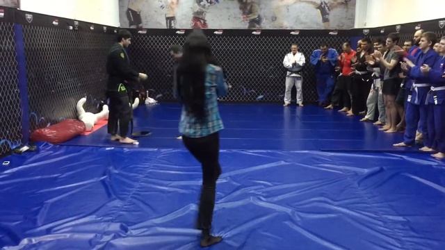 Аттестация на коричневый пояс по бжж Алексея Мищенко от А.Биларова смотреть онлайн