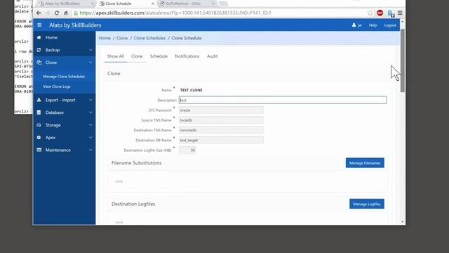 How to Clone (copy) an Oracle Database with ALATO смотреть онлайн