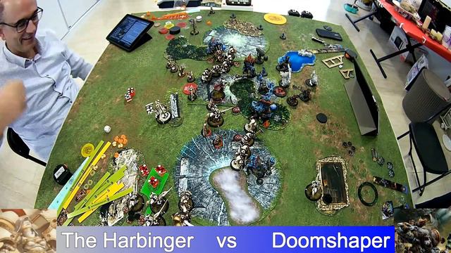 The Harbinger vs Doomshaper 3, Menoth vs Trollbloods en castellano смотреть онлайн