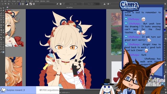 [10/06/2023] — [ EN/ESP PNGTuber ] Drawing Yoimiya from Genshin Impact [ part 4 (final) ] смотреть онлайн