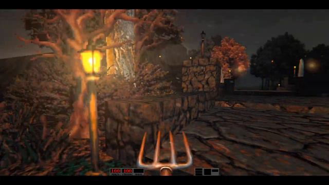 BLOOD: The Curse Hunter. Advanced lens flares test. смотреть онлайн