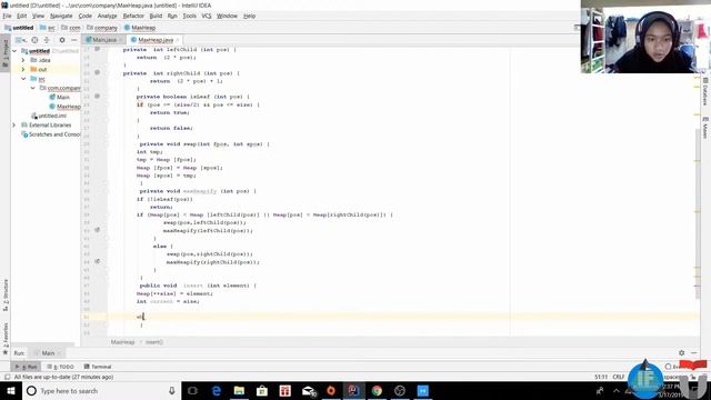 Java - Heap Tree смотреть онлайн
