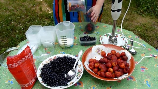 Заморозка черники с клубникой. Вкуснейший замороженный десерт из черники в клубнично-черничном пюре смотреть онлайн