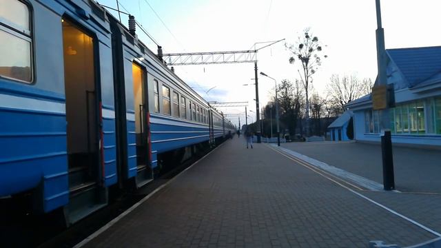 ЭР9е-612 сообщением Минск-Барановичи /ER9e-612 Emu Minsk-Baranovichi