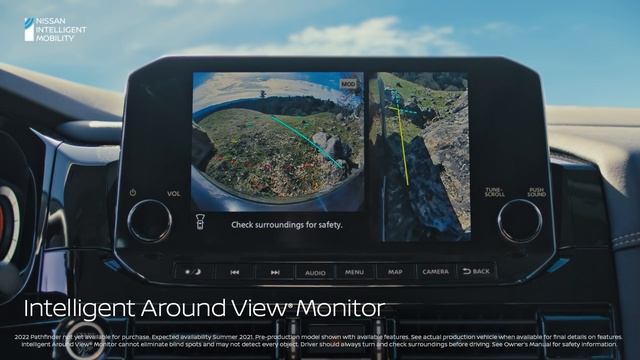 Nissan Pathfinder Intelligent Around View® Monitor смотреть онлайн