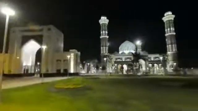 --- Новая Мечеть Ночью в Душанбе #душанбе #Таджикистан #Алха смотреть онлайн