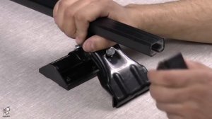 Установка багажника на крышу Люкс Муравей. Универсальный багажник Д1.