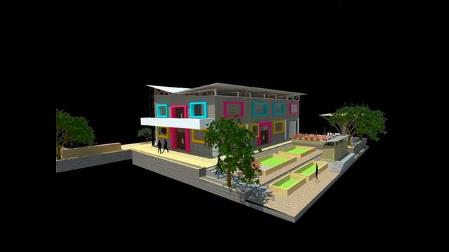 Centro Comunitario y Biblioteca "Rodrigo Asturias" смотреть онлайн