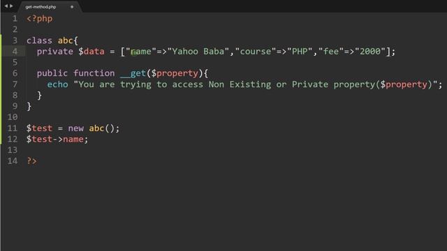 PHP OOP Get Method Tutorial in Hindi / Urdu смотреть онлайн