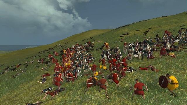 Rome 2 Total War Ливийская пехота VS Боевые псы смотреть онлайн