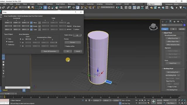 3ds max array stair modeling array tool смотреть онлайн