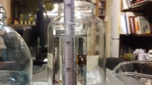 Спирт из концентрированного виноградного сока, второй перегон.