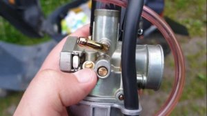 Замена оригинального карбюратора на китайский и ЦПГ . Хонда Дио 27 ...