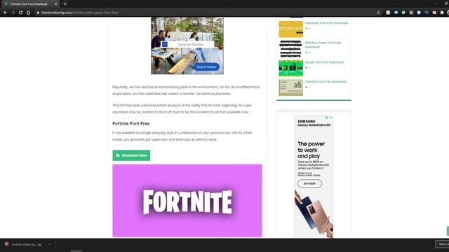 Fortnite Font Download and Install смотреть онлайн