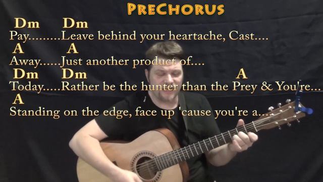 Natural (Imagine Dragons) Strum Guitar Cover Lesson in Dm with Chords/Lyrics смотреть онлайн