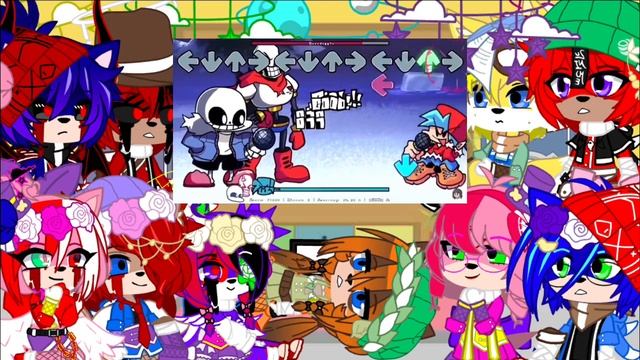 Sonic characters react to FNF Indie Cross//Part 4:Bonus songs смотреть онлайн