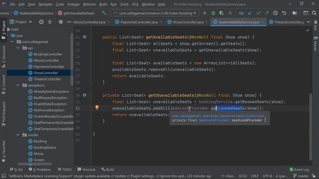 Part 2 Movie Ticket Booking LLD: Solution, Approach, Code and Design | Low Level System Design смотреть онлайн